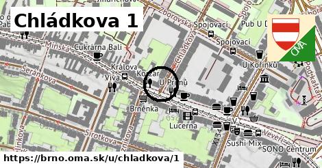 Chládkova 1, Brno