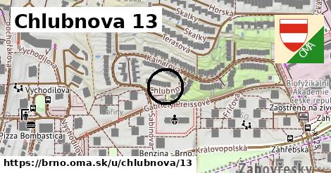 Chlubnova 13, Brno