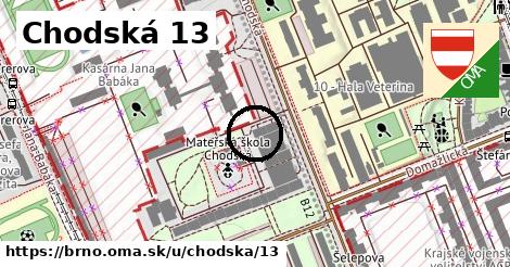 Chodská 13, Brno