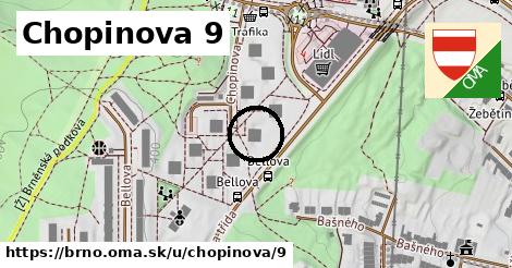 Chopinova 9, Brno