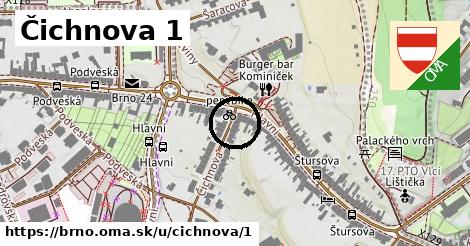 Čichnova 1, Brno