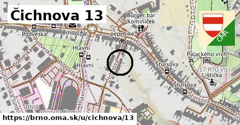 Čichnova 13, Brno