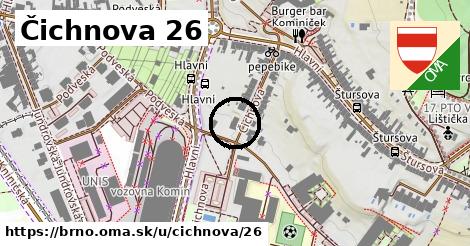 Čichnova 26, Brno