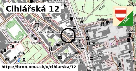 Cihlářská 12, Brno