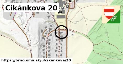 Cikánkova 20, Brno