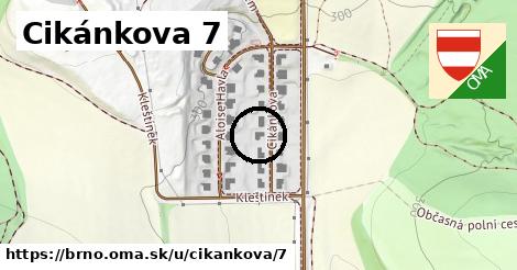 Cikánkova 7, Brno