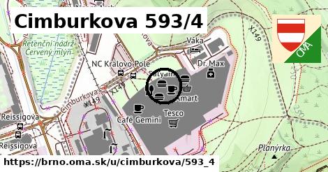 Cimburkova 593/4, Brno