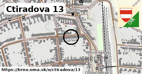 Ctiradova 13, Brno