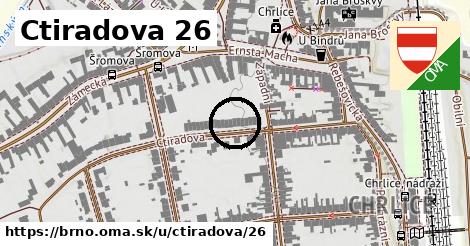 Ctiradova 26, Brno