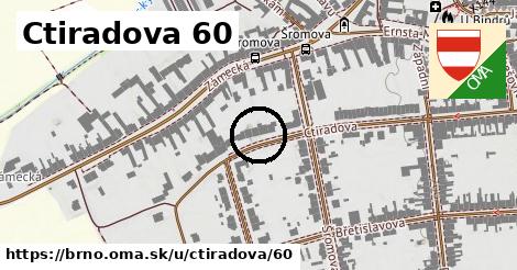 Ctiradova 60, Brno