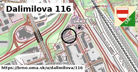 Dalimilova 116, Brno