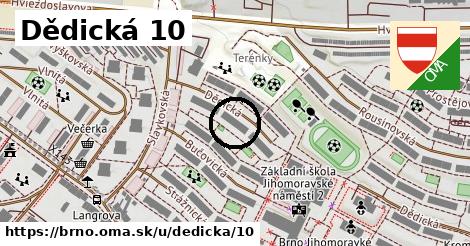 Dědická 10, Brno