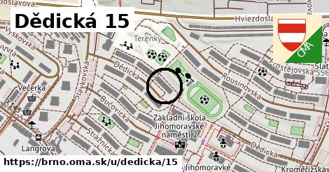 Dědická 15, Brno