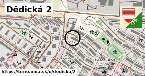 Dědická 2, Brno