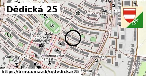 Dědická 25, Brno