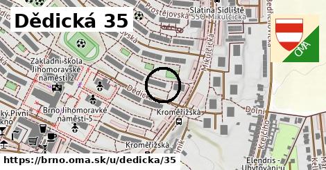 Dědická 35, Brno