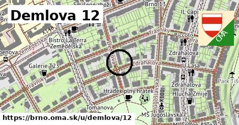 Demlova 12, Brno