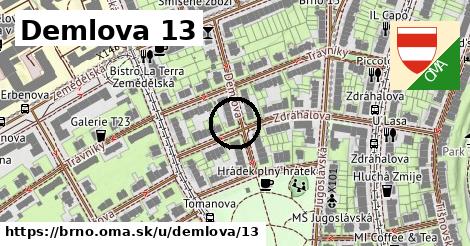 Demlova 13, Brno