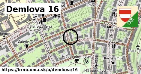 Demlova 16, Brno