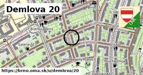 Demlova 20, Brno