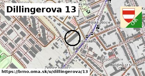 Dillingerova 13, Brno