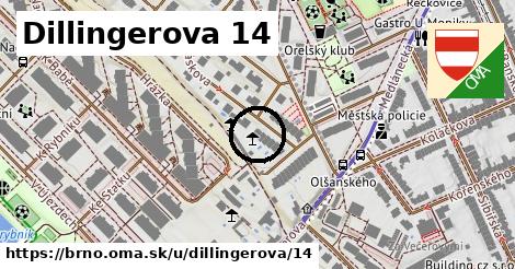 Dillingerova 14, Brno