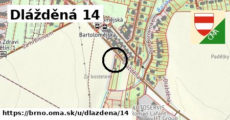 Dlážděná 14, Brno