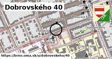 Dobrovského 40, Brno