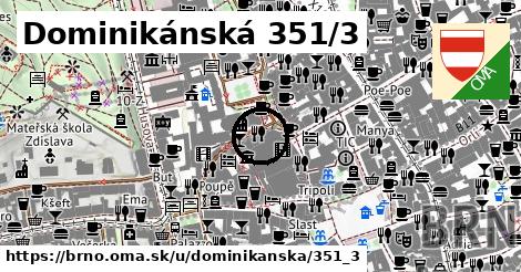 Dominikánská 351/3, Brno