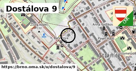 Dostálova 9, Brno