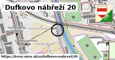 Dufkovo nábřeží 20, Brno