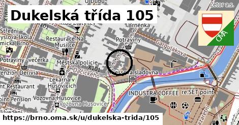 Dukelská třída 105, Brno