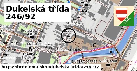 Dukelská třída 246/92, Brno