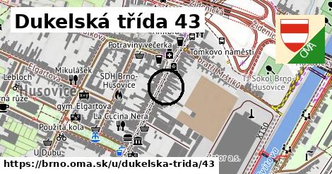 Dukelská třída 43, Brno