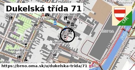 Dukelská třída 71, Brno