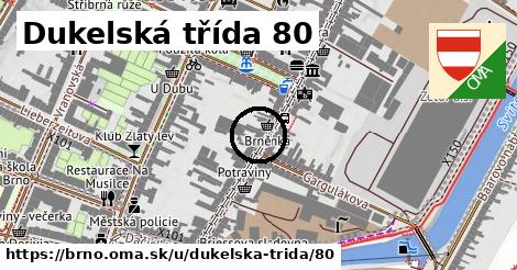 Dukelská třída 80, Brno