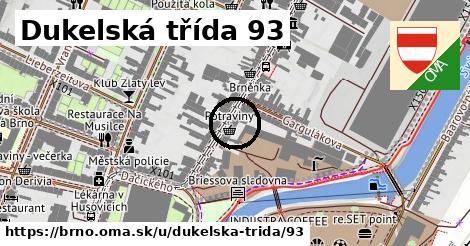 Dukelská třída 93, Brno