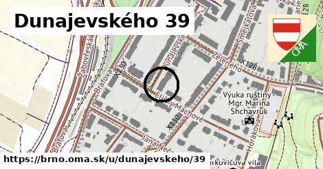 Dunajevského 39, Brno