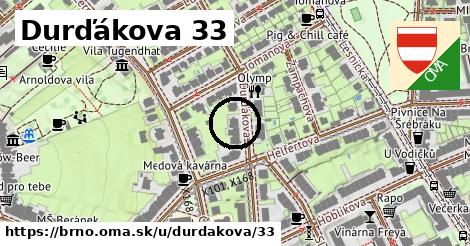 Durďákova 33, Brno