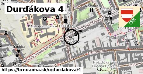 Durďákova 4, Brno