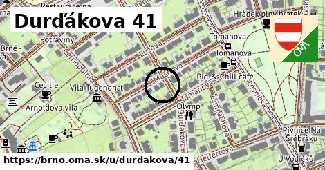 Durďákova 41, Brno