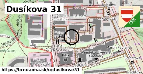 Dusíkova 31, Brno