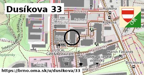 Dusíkova 33, Brno