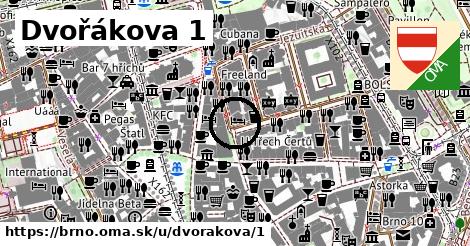 Dvořákova 1, Brno