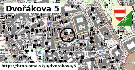 Dvořákova 5, Brno