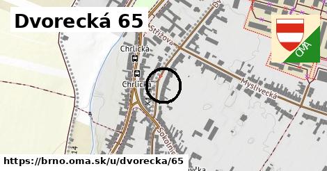 Dvorecká 65, Brno