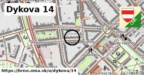 Dykova 14, Brno