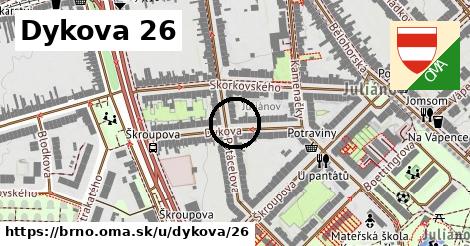 Dykova 26, Brno