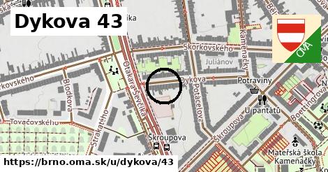 Dykova 43, Brno