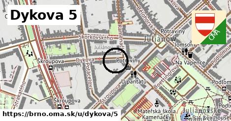 Dykova 5, Brno